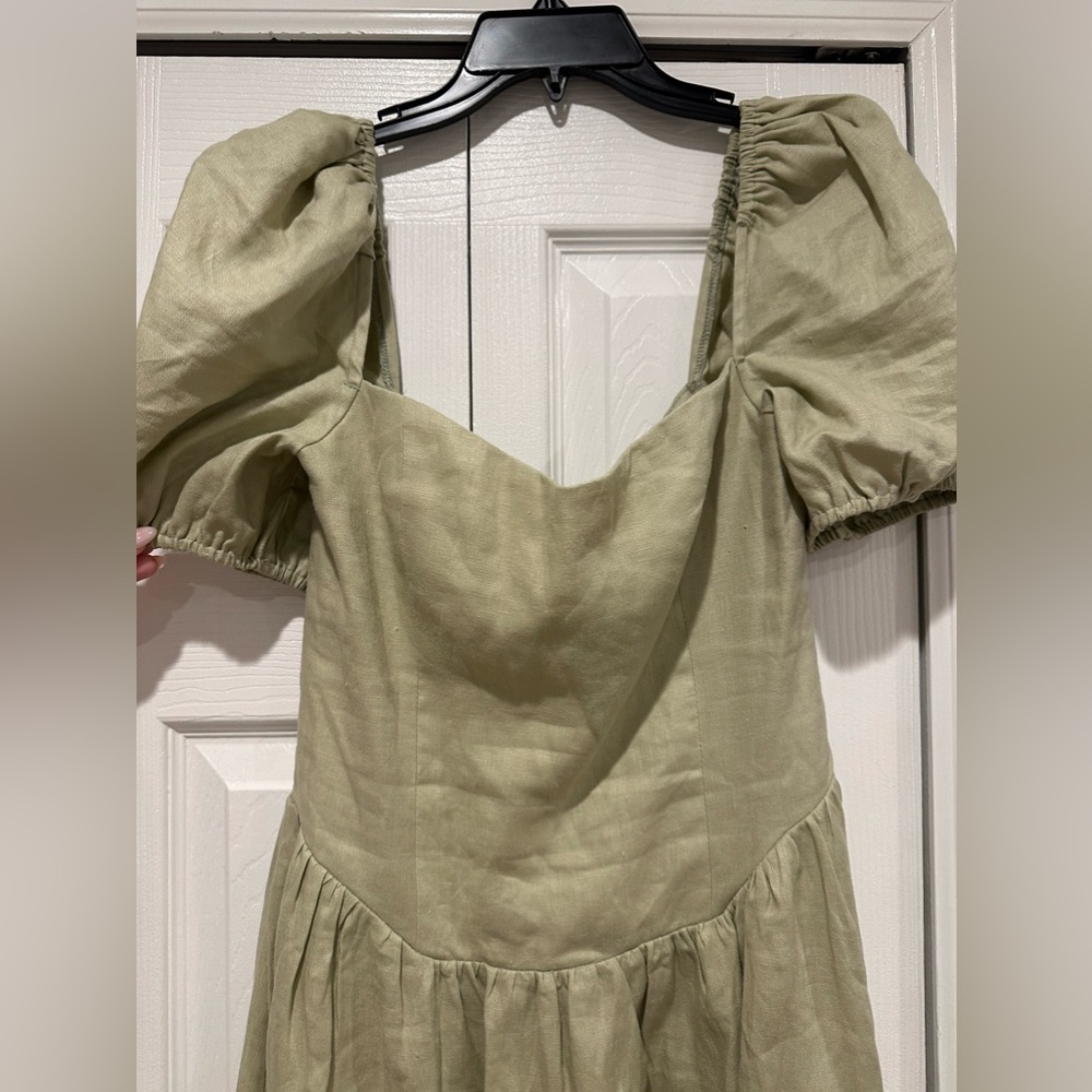 Reformation Davila Linen Dress - Picture 6 of 9